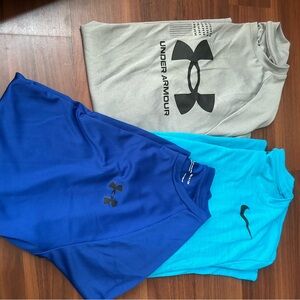 Under Armour and Nike Athletic Shirts